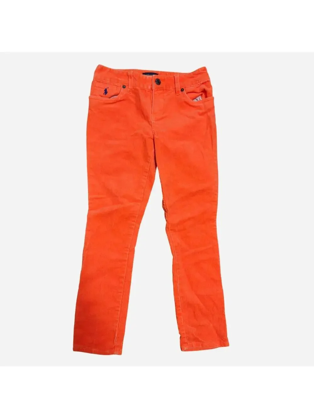🍊 RALPH LAUREN Bright Orange Corduroy Pants 🍊